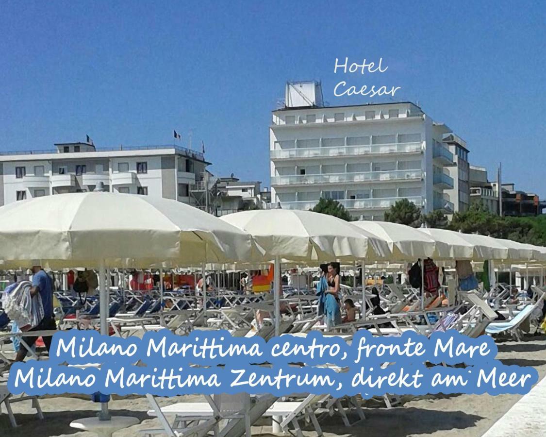 Hotel Caesar Bed And Breakfast Milano Marittima Zewnętrze zdjęcie